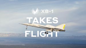 Boom Supersonic's XB-1 Prototype Breaks Sound Barrier