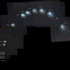 Three Month Composite of Comet Holmes