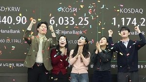 KOSPI Surges Past 6000 For First Time Ever