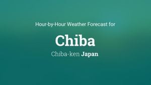 Chilly March 3 Weather Report For Chiba City