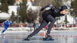 Jordan Stolz And Miho Takagi Excel At World Cup Speed Skatings