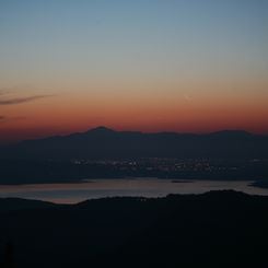 Moon and Venus at Dawn