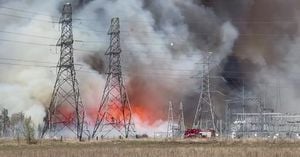 Grass Fire Erupts In West Edmonton, Evacuations Underway