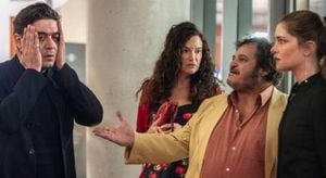 Quasi Orfano Airs Tonight On Rai 1 Featuring Scamarcio