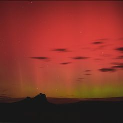 Aurora in Colorado Skies