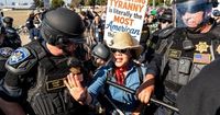 Photos of protesters pushing back on Trump’s plan to surge federal troops to San Francisco