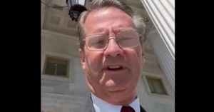 Tennessee Congressman Burchett Clashes With Protester Outside Capitol
