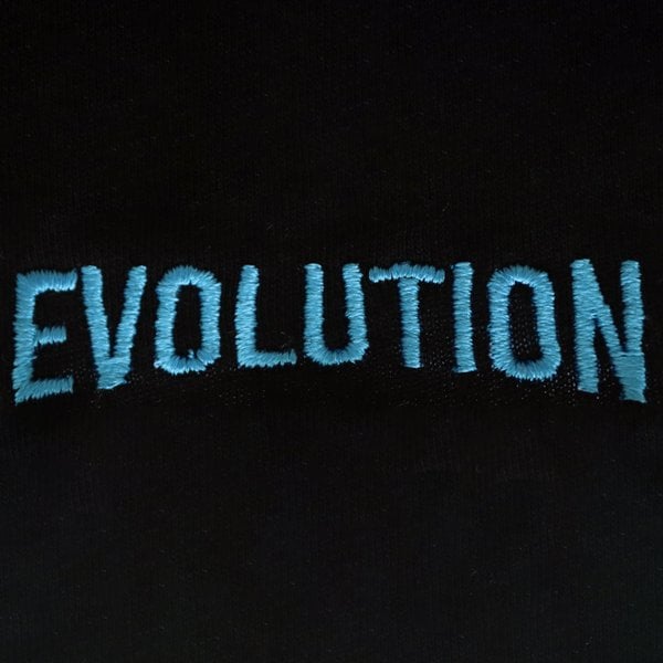 Evolution: Evrim T-Shirt (Nakış, %100 Pamuk)