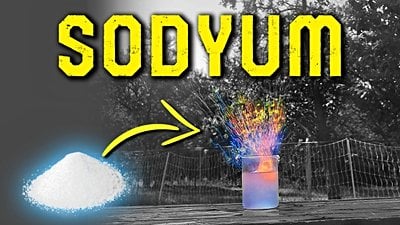 Sodyum Patlaması: Suya Atılan Sodyumun Patlamasının Gerçek Nedeni!