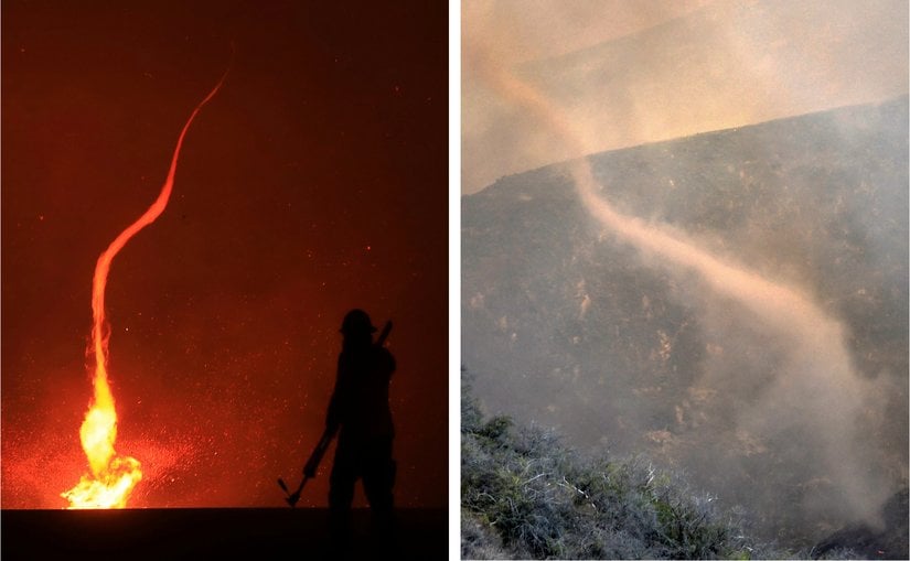 Alev girdabı örnekleri