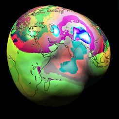 A Gravity Map of Earth