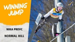 Nika Prevc Shines At Ski Flying World Cup