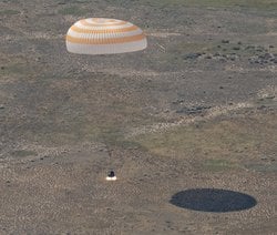 NASA Astronotu Chris Williams 241 Günlük ISS Görevinin Ardından Dünya'ya Döndü.
