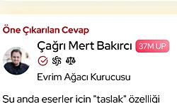 Profildeki atom ve adalet simgesi ne anlama geliyor?
