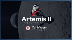 Artemis, Ay'ın Etrafından Dolaşıyor! - CANLI YAYIN 🔴