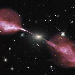 Plasma Jets from Radio Galaxy Hercules A