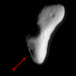 Beklenmedik Bir Asteroit Sevgililer Günü Mesajı