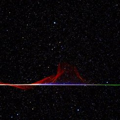 Renkli Bir Quadrantid Meteoru