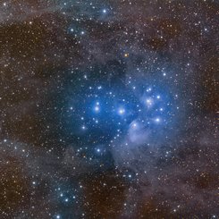Pleiades and Stardust