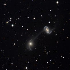 Galaxies on a String