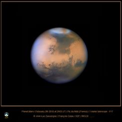 Dust Storm on Mars