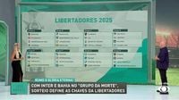 Sorteio da Libertadores tem Internacional e Bahia no 