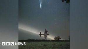 Comet Lemmon Illuminates UK Skies In Rare Spectacle