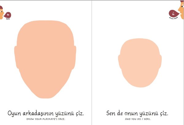 Bir Artı Bir: Küçükler ve Büyükler Birlikte Oynuyor (Çift Dilli)