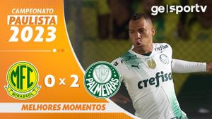 Palmeiras Tops Mirassol 3-2 To Advance