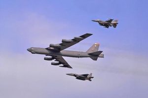 US Bombers And Japanese Jets Respond To China Russia Drills