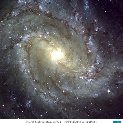 M83: VLT'den Güney Çarkıfelek Gökadası