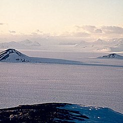 Antarctic Ice Shelf Vista