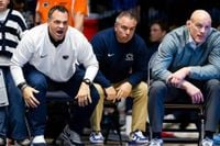 Powerhouse Penn State clinches team title early Saturday at NCAA Wrestling Championships