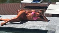 Hanna Cavinder posts bikini pictures after split from Carson Beck