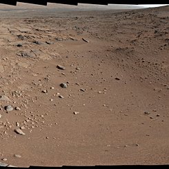 Mars: Shadow at Point Lake