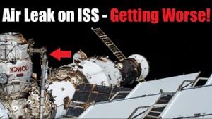 NASA And Russia Confront Growing Air Leak Risk Aboard ISS