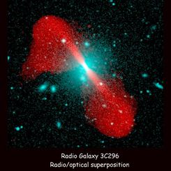 Jets from Radio Galaxy 3C296