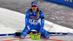 French Team Wins Gold In Women's Relay Race