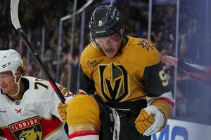 Golden Knights Celebrate Hat Trick In Commanding Victory