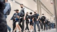 Cambodia arrests 57 South Koreans for online scam links