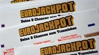 Eurojackpot am Freitag, 21.3.2025: Gewinnzahlen von heute