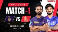 KKR vs RCB Live Score, IPL 2025: Rain and weather forecast at Eden Gardens for opening match; Toss at 7PM