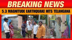 5.3 Magnitude Earthquake Strikes Mulugu Telangana