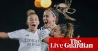 Real Madrid 2-0 Arsenal: Women’s Champions League quarter-final, first leg – as it happened