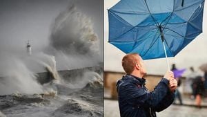 Severe Weather Warnings Issued As UK Braces For Storm