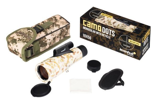 Levenhuk Camo Dots 10x56 Artıkıllı Monoküler Dürbün