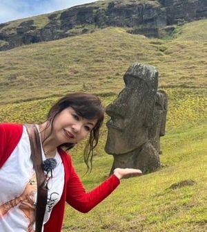 High Heel Visits Enigmatic Easter Island In Special TV Episode