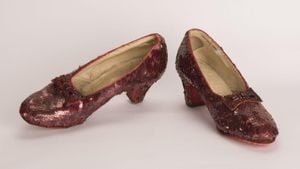 Judy Garland's Ruby Slippers Smash Auction Records