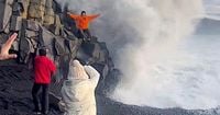 Man Obliterated by Wave at Iceland’s Deadliest Beach (Video)