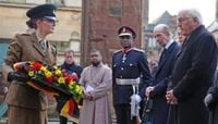 German President marks last day of UK state visit with poignant moment